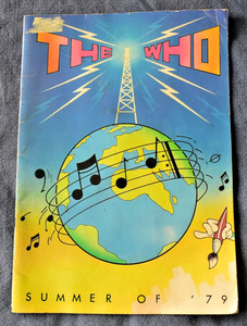 THE WHO - "Summer of '79" Concert Tour Program from Madison Square Garden