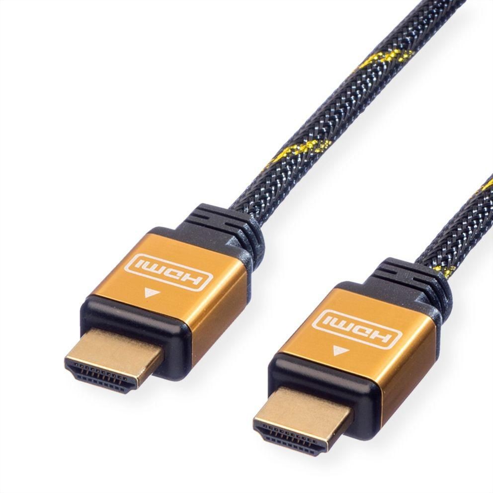 Roline 11.04.5565 Gold Hdmi High Speed Cable.