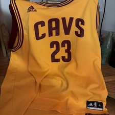 adidas Cleveland Cavaliers LeBron James Vintage NBA Basketball Jersey Size XL