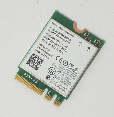 BT+Wlan Intel Wireless-AC 8260 Dual Band aus Notebook Wortmann Terra Mobile 1542