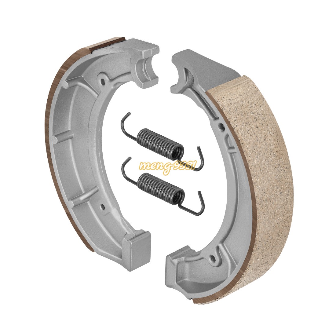 Rear Brake Drum Hub Plate Shoes Kit for Yamaha Big Bear 350 Kodiak 400 1993-1999