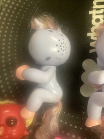 WowWee Fingerlings Unicorn, Monkey, Dragon , dolphin, Panda Lot Of 6
