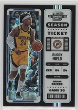 2022 Contenders Optic Season Ticket SSP Black Pandora Prizm Buddy Hield #30 11s9