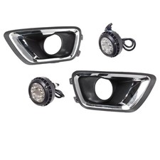Clear Lens Led Fog Lights Set For 15 - 20 Chevrolet Colorado Bezels 5202 Plug