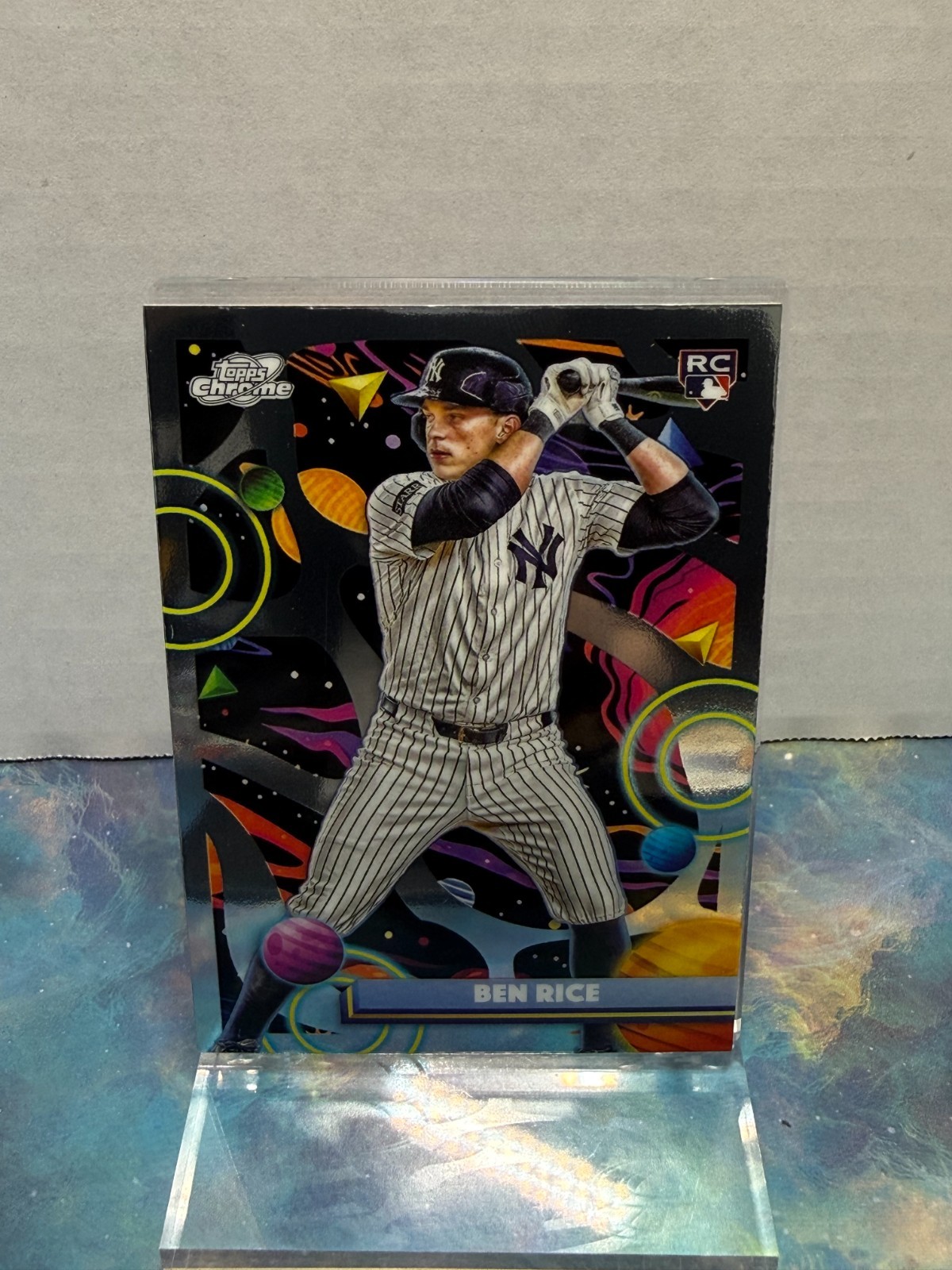 2025 Topps Cosmic Chrome - Ben Rice #174 (RC) New York Yankees