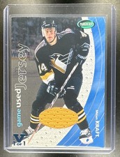 2001-02 Parkhurst Milan Kraft Game Used Jersey MEM Vault 1/1 SP