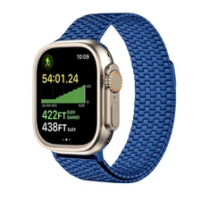 Magnetic Loop Watch Band 42mm 44mm 45mm 49mm Stainless Steel Blue