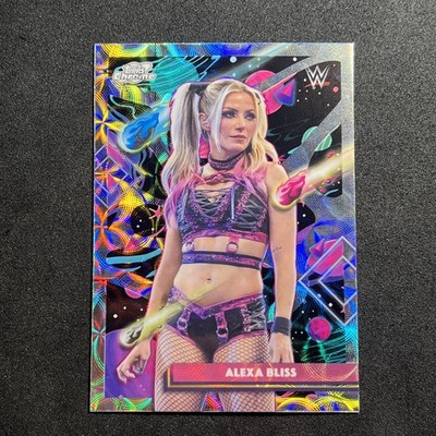 ALEXA BLISS Nucleus Refractor 2026 Topps Cosmic Chrome WWE #150