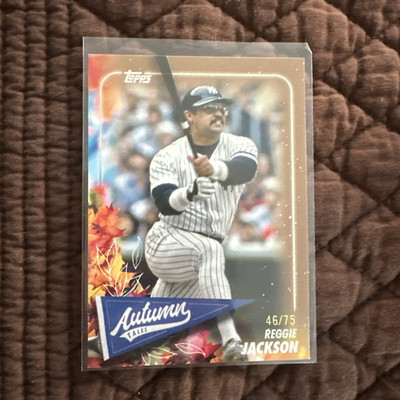 2024 Topps Update - Reggie Jackson - Autumn Tales #/75 - AT-24