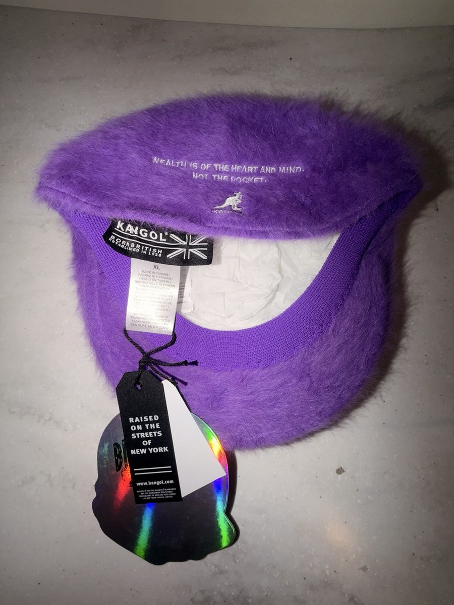 BBC BILLIONAIRE BOYS CLUB X KANGOL PURPLE FUGORA 504 HAT SIZE XL