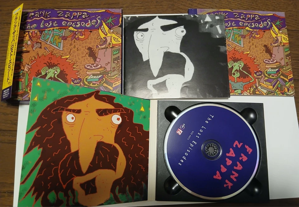 Frank Zappa – The Lost Episodes JAPAN 1st Press w/obi Digi-Pack OOP - Imagem 3 de 4
