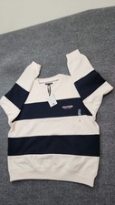 Tommy Hilfiger All American Classic Striped Crewneck Sweatshirt