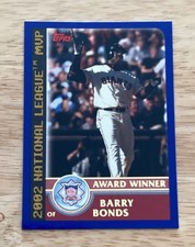 2003 Topps - MVP Award Barry Bonds #706 - near mint condition - FREE SHIPPING