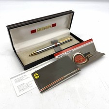 Stylo À Bille Ferrari Formula Par Cartier Vintage Années 80 Boîte Aurora