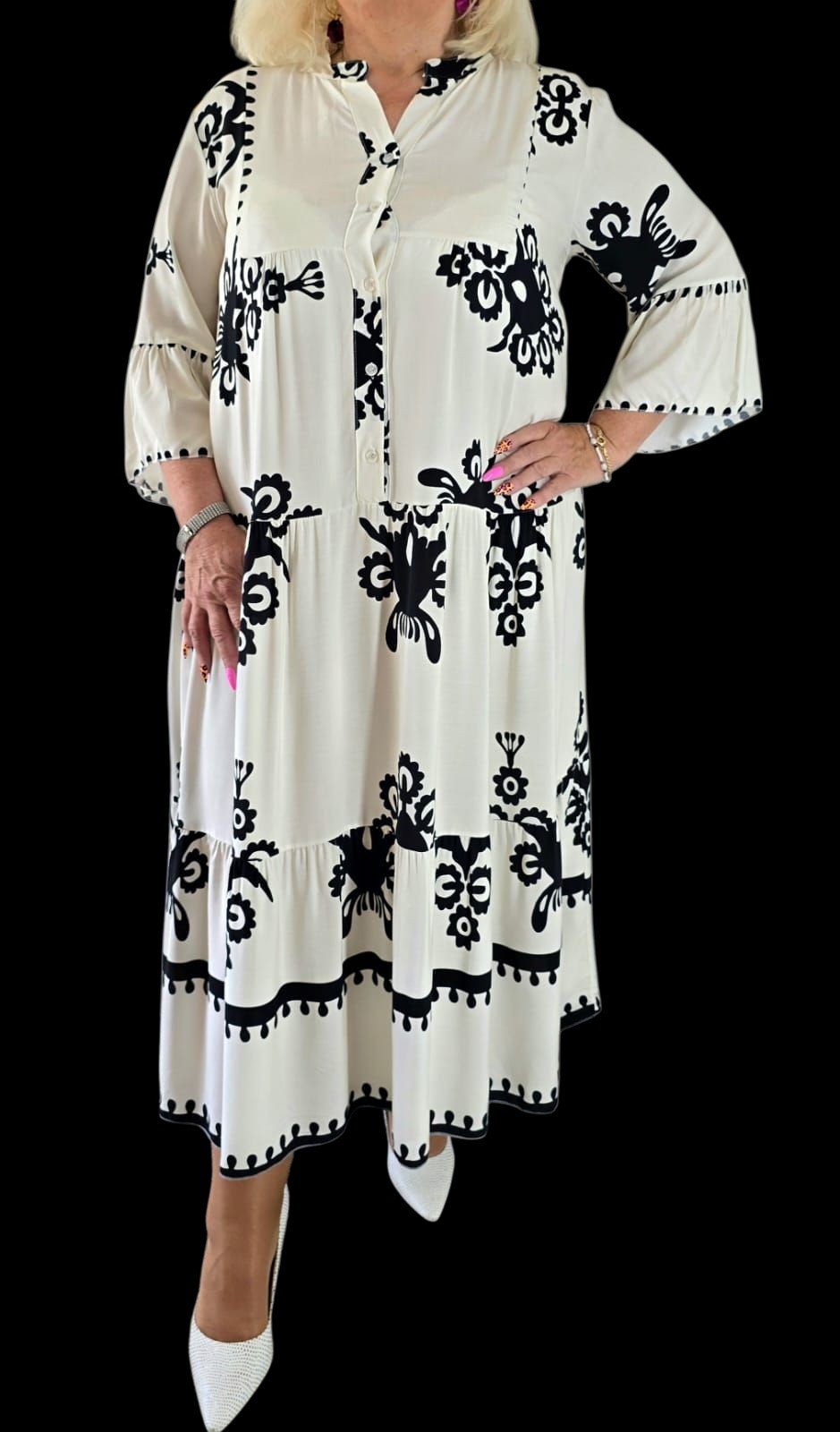 Maxi dress size 44-46.,-image
