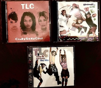 TLC (3) CD Lot- Crazy Sexy Cool, Ooohh On The TLC Tip, Now and Forever The Hits