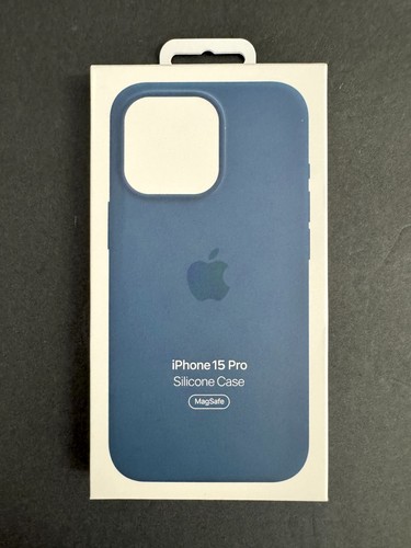 Genuine Apple Silicone Case MagSafe for iPhone 15 Pro Pop-Up MagSafe Animation - 第 4/27 張圖片