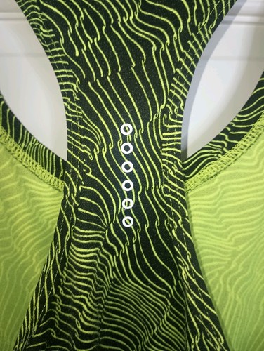 Nike Dri-Fit Running Tank Top Women's Size XS Green Racerback - Picture 6 of 14