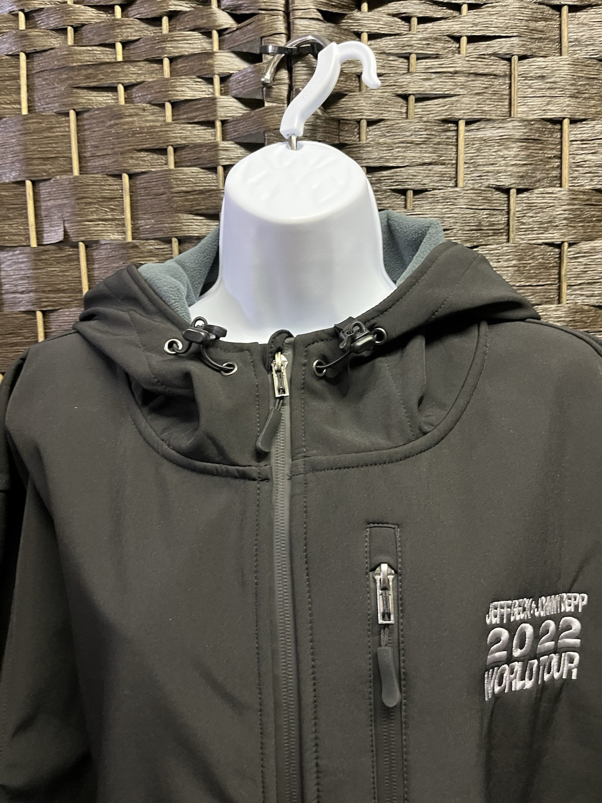 Independent Trading Poly-Tech Softshell Jacket Fu… - image 6