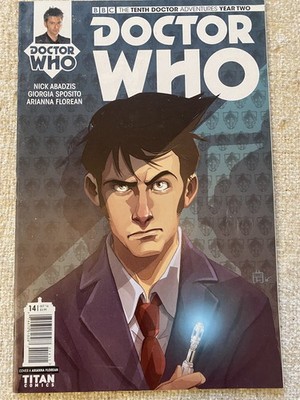 DOCTOR WHO #14 Tenth Doctor Year Two Nick Abadzis Titan Comics 2016 FN Midgrade