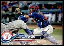 2018 Topps Update Robinson Chirinos Texas Rangers #US220