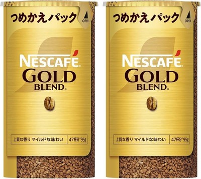 About 95 cups Nescafe Gold Blend Eco & System Pack 95g x 2 sets from JP 16969