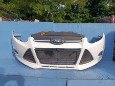 FORD FOCUS MK3 FRONT BUMPER FROZEN WHITE 2011-2014 COMPLETE PRE-FACELIFT