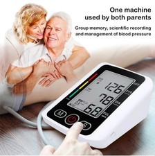 Digital Blood Pressure Monitor Automatic Arm Pulse Meter Voice Talking BPMachine