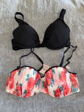 NWT TWO AUTHENTIC H&M BRAS SIZE 34B
