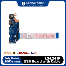 For Dell Inspiron 3510 3511 3515 Switch Power Button USB Audio Board with Cable