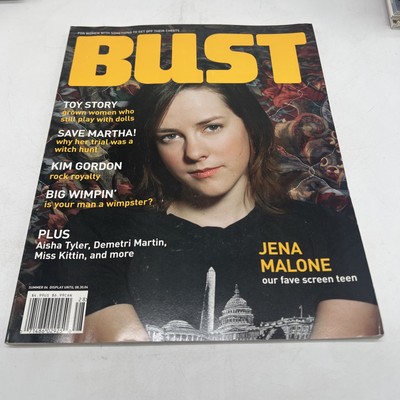 BUST Magazine  Issue 28 Summer 2004 Jena Malone Kim Gordon