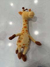 Toys R Us Geoffrey the Giraffe Plush 18" Stuffed Animal Star Pattern RARE 2007