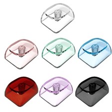 10Pcs Transparents Keycaps 1.25U Blank Backlits Key Cover for Mechanical