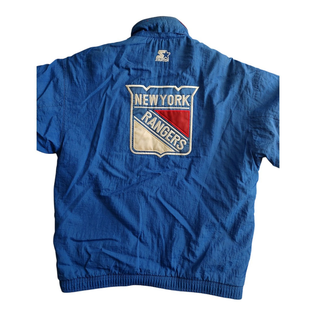 Vintage Starter New York Rangers Full Zip NHL Jacket Sz XL Vintage Starter New York Rangers Full Zip NHL Jacket Sz XL