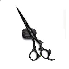 6.0 inch Hair Cutting Scissors Professional Black Dragon Handle 440C Salon Ha...