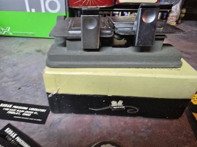 Vintage Bolex Paillard Film Splicer Kit w/ Box   Made in Switzerland