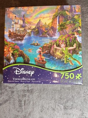 Ceaco Disney 750 Teile Puzzle Peter Pan Neverland schwer zu finden