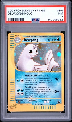 Dewgong graded PSA 7 for sale on eBay