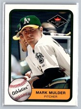 2001 Fleer Platinum #352 Mark Mulder