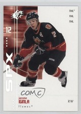 2002-03 SPx Jarome Iginla #10 HOF 0q3