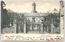 Vintage Bad Homburg Schloss-Portal Postcard 1901 Germany Castle Gate