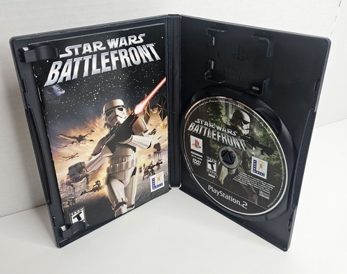 Star Wars Battlefront (Sony PlayStation 2, 2004) CIB - Picture 3 of 4