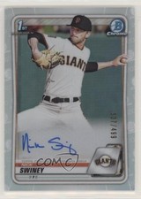 2020 Bowman Draft Chrome Picks Refractor 37/499 Nick Swiney #CDA-NS Auto w5b