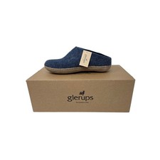Glerups Unisex Slip-ons with Leather Sole