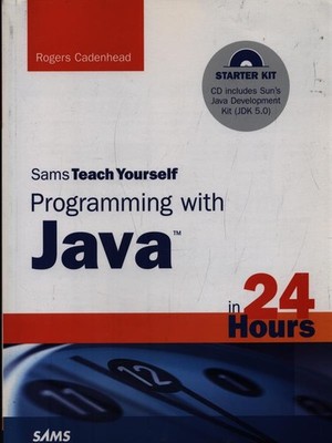 PROGRAMMIERUNG MIT JAVA BUCH IN SPRACHE ROGERS CADENHEAD SAMS PUBLISHING 2006