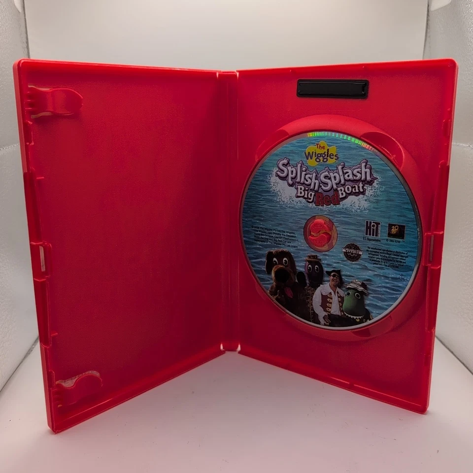 The Wiggles Lot of 4 DVDs Splish Splash Sailing Yule Be Wiggling Yummy Yummy Foto 4 de 4