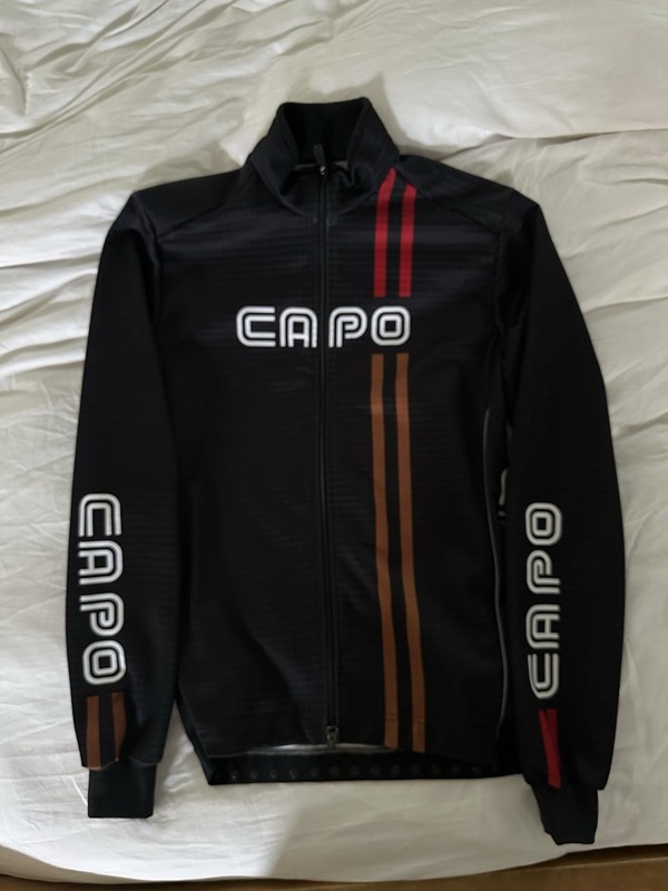 Capo Mens Cycling Jacket Medium Full Zip