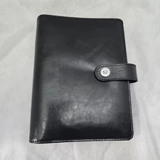 The Paper Studio Agenda 52 Black Planner 6 Ring 7.5" x 5.5" 