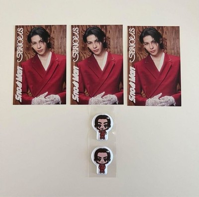 SnowMan Raul SERIOUS Bonus Janken Card & Sunopuku Sticker, Used,