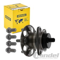 Moog Radlager Satz Mit Radnabe Hinten Passend FüR Toyota Prius Ractis Verso | TO